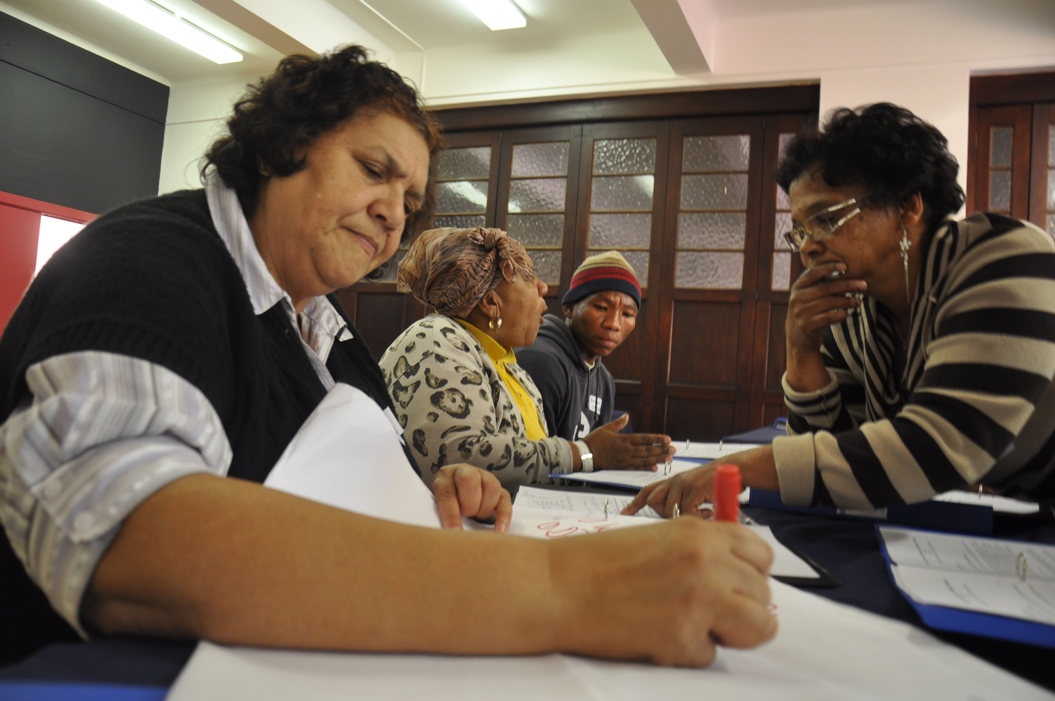 Myrtle Witbooi: 'Huishoudwerksters waren duidelijk het laatste punt op de agenda.'